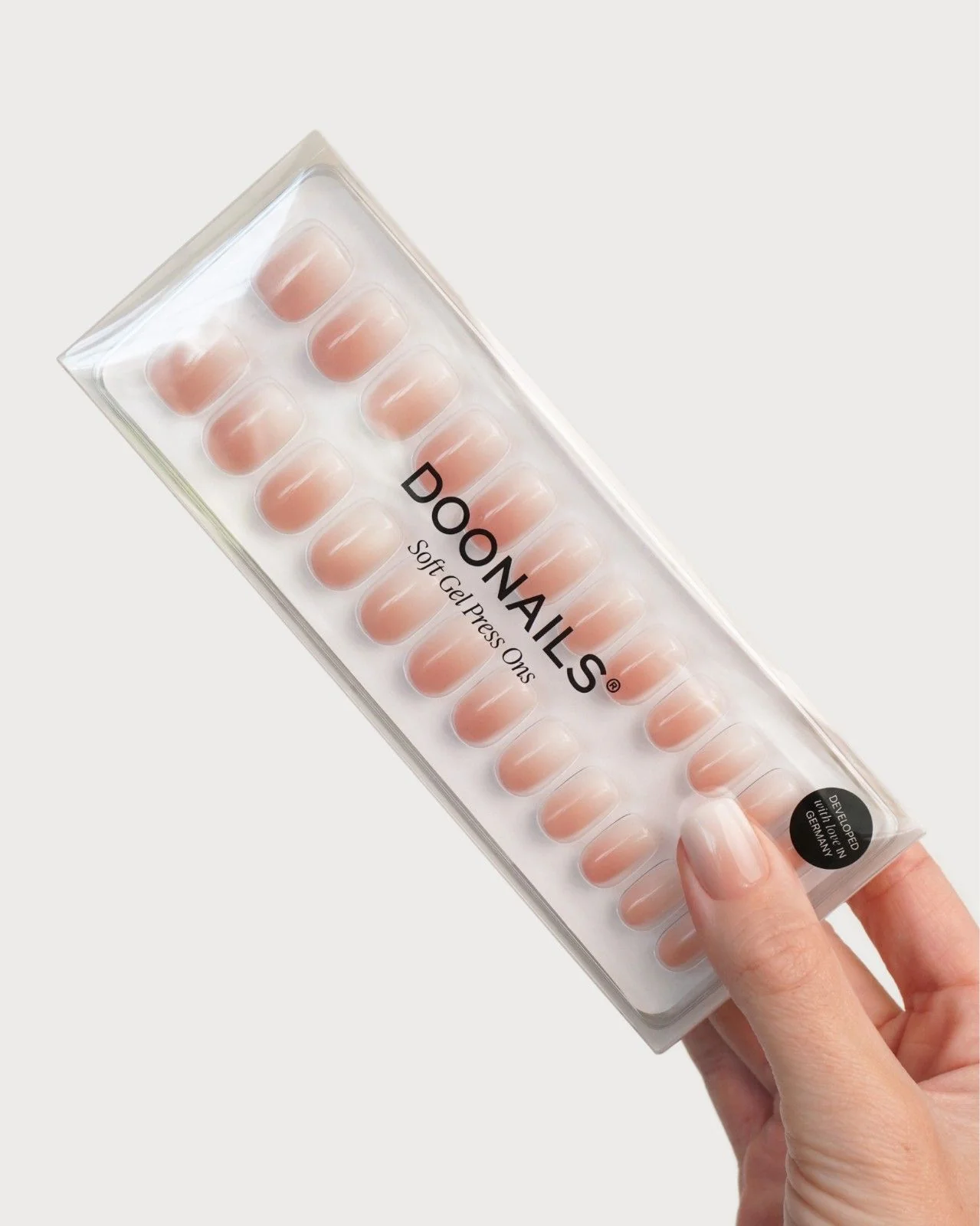 Babyboomer Short Square Soft Gel Press Ons - Image 3