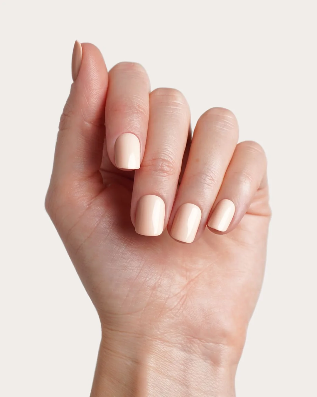Cheesecake Extra Short Square Soft Gel Press Ons - Image 4