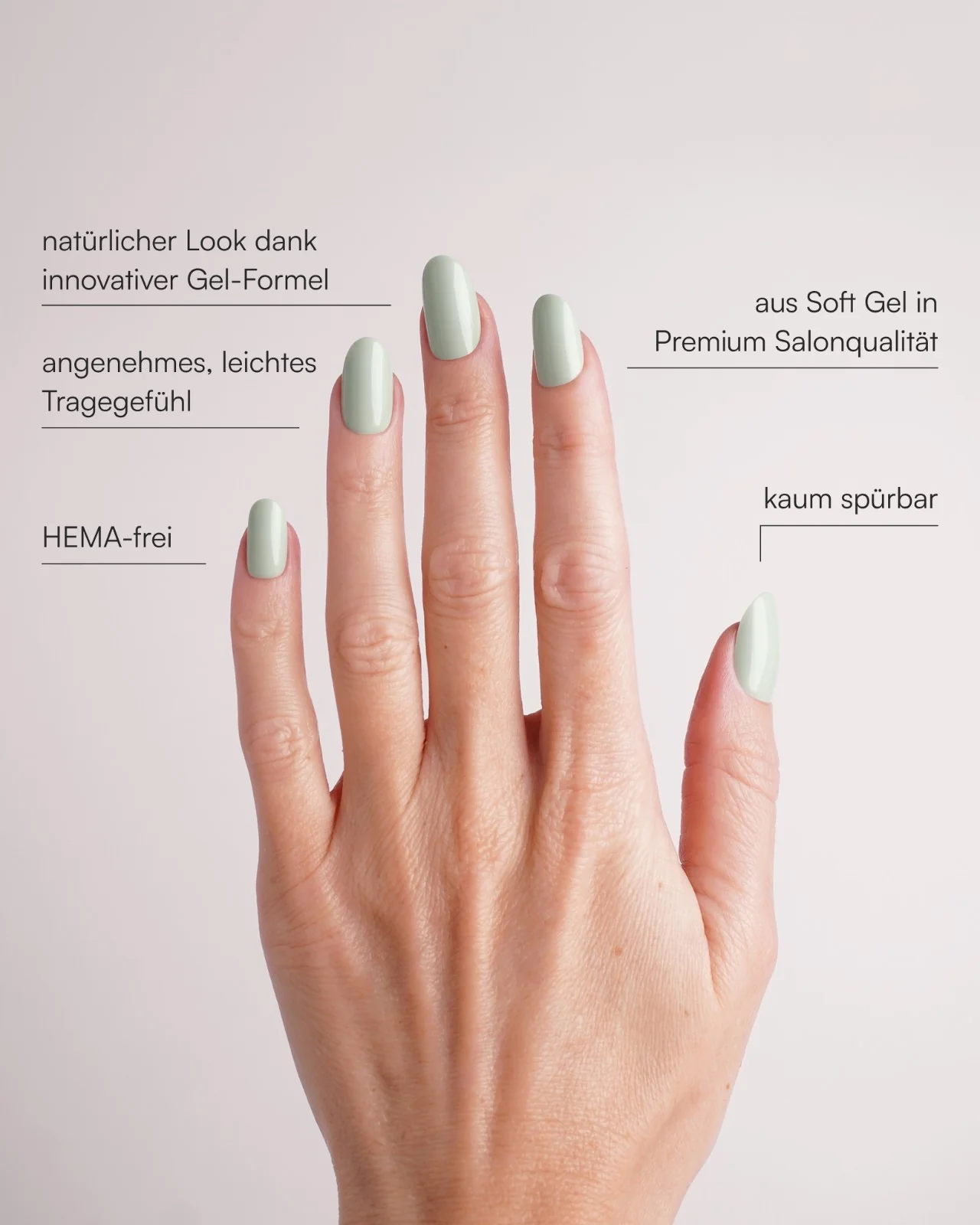 Cute Cucumber Medium Round Soft Gel Press Ons - Image 3