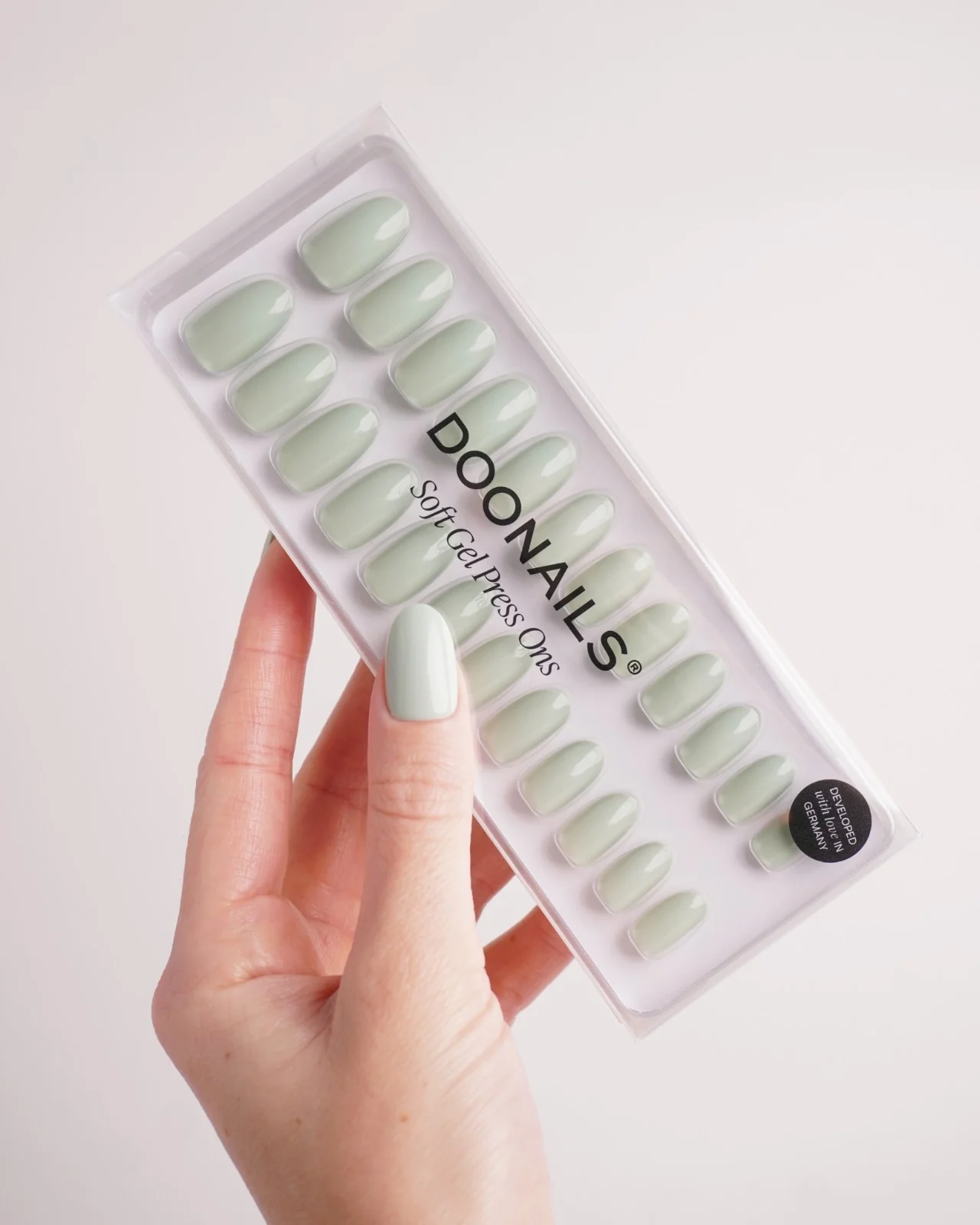 Cute Cucumber Medium Round Soft Gel Press Ons - Image 4