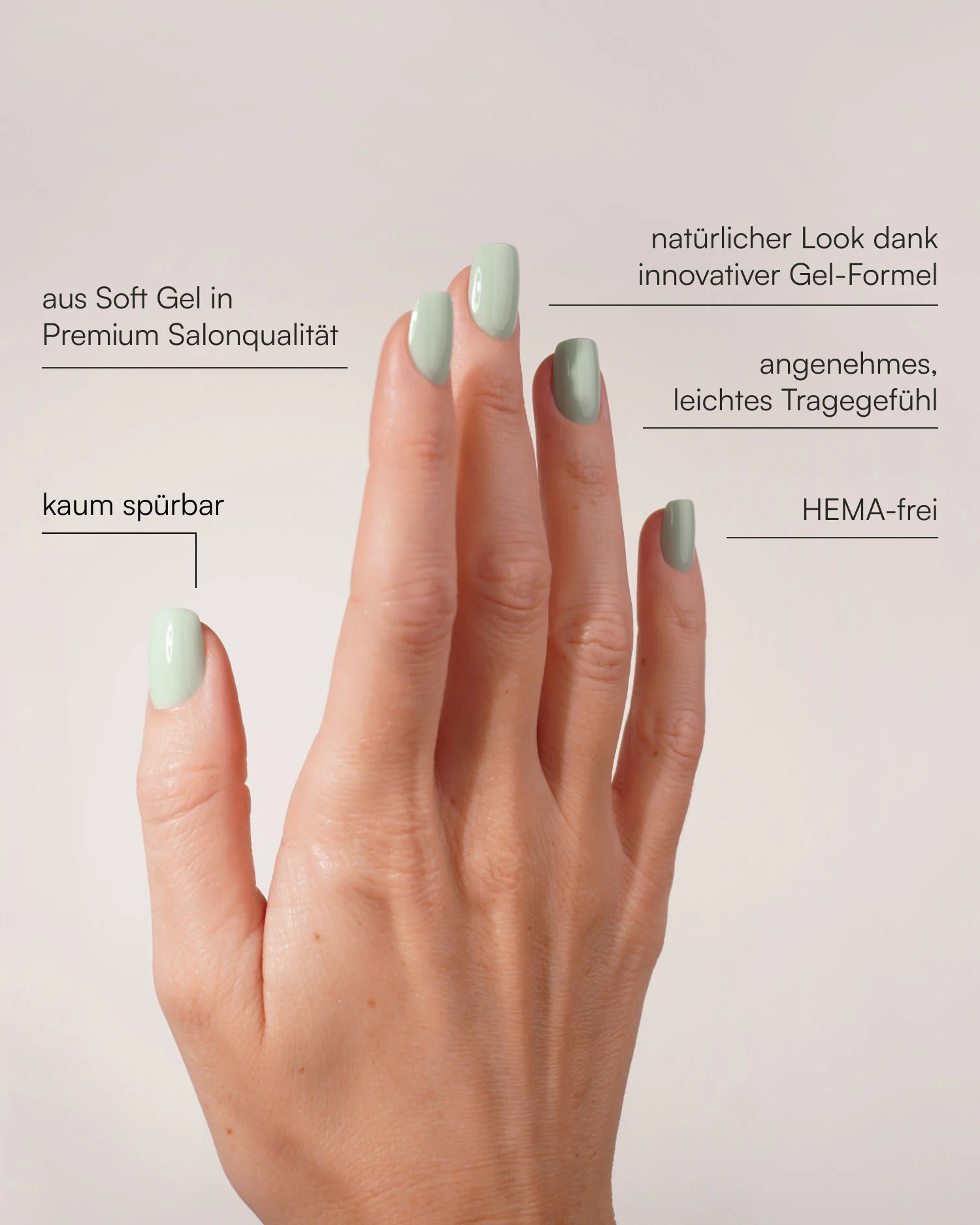 Cute Cucumber Short Square Soft Gel Press Ons - Image 3