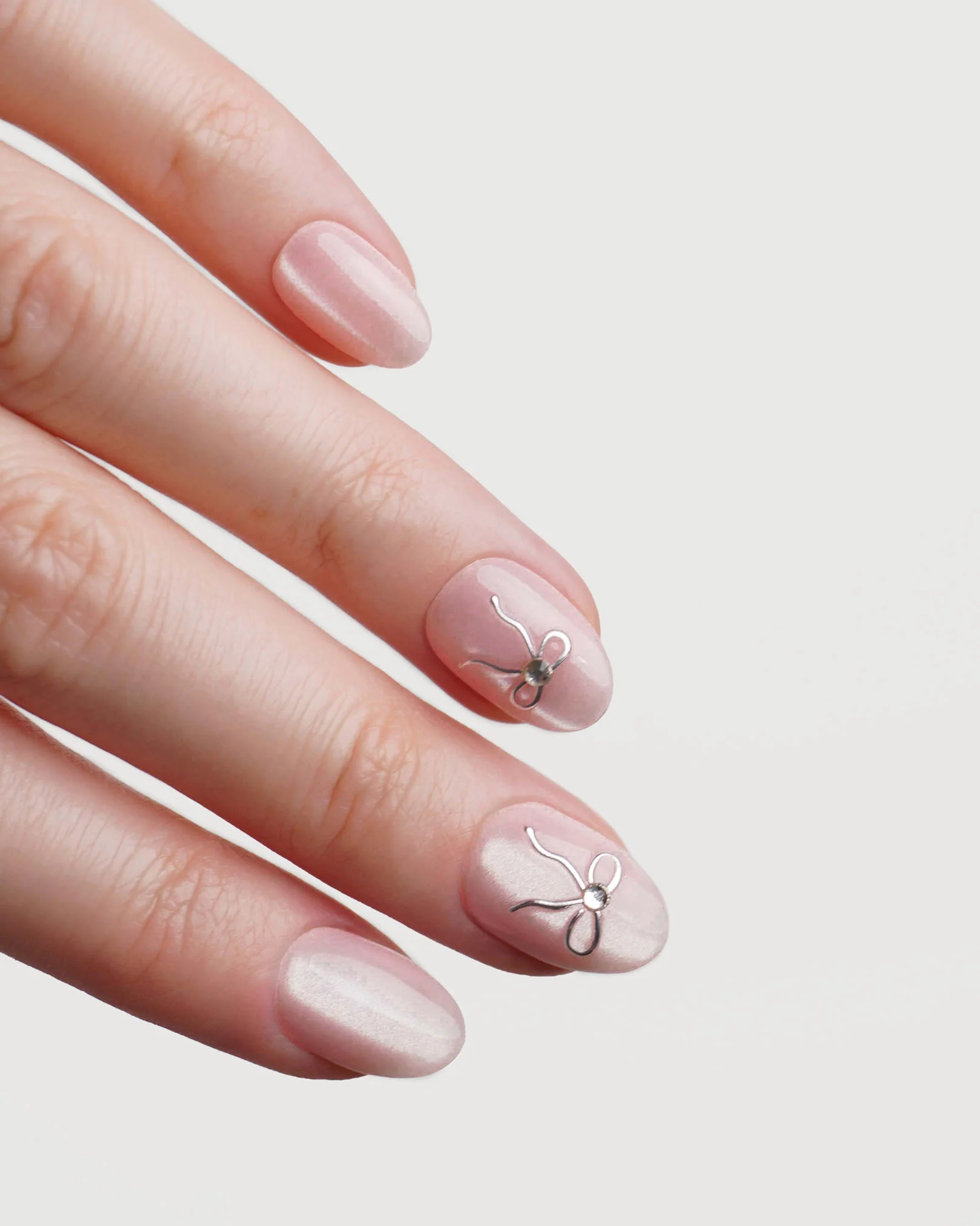 First Date Short Round Soft Gel Press Ons - Image 2