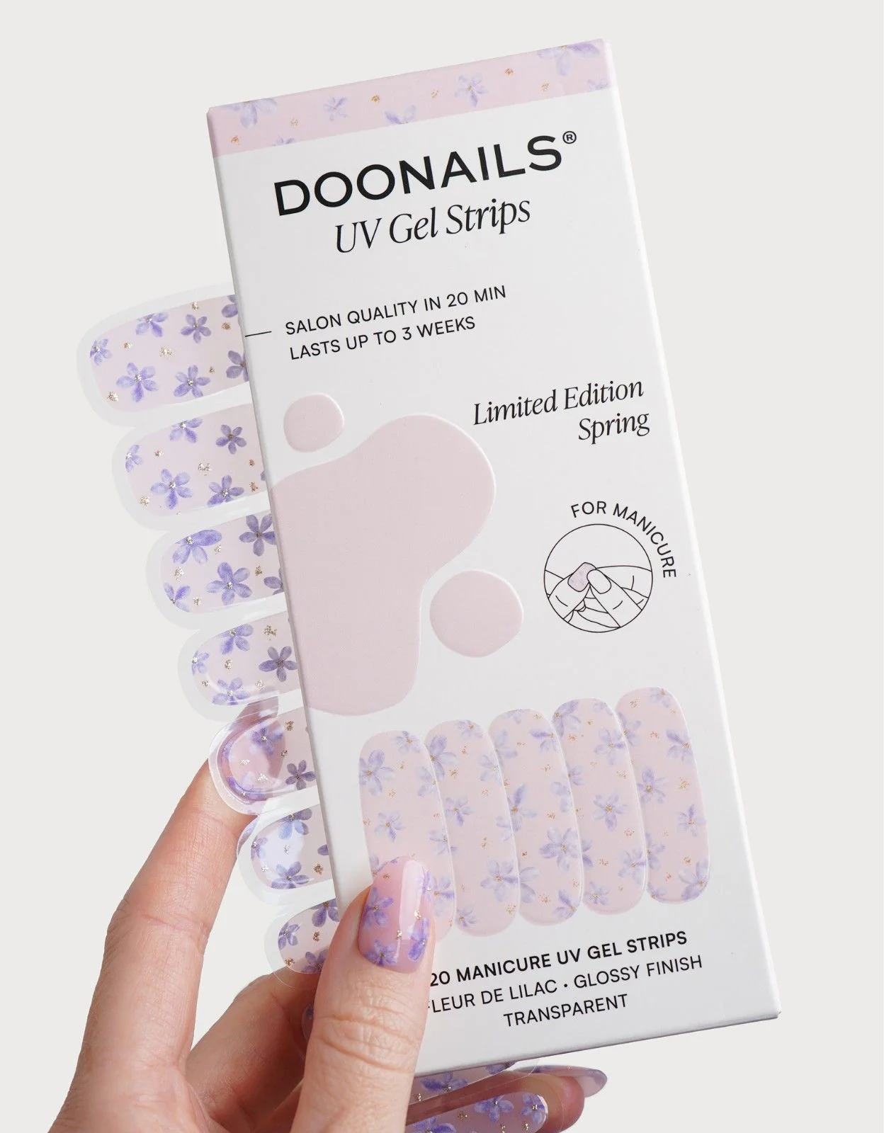 Limited Edition Fleur de Lilac Gel Strips - Image 3