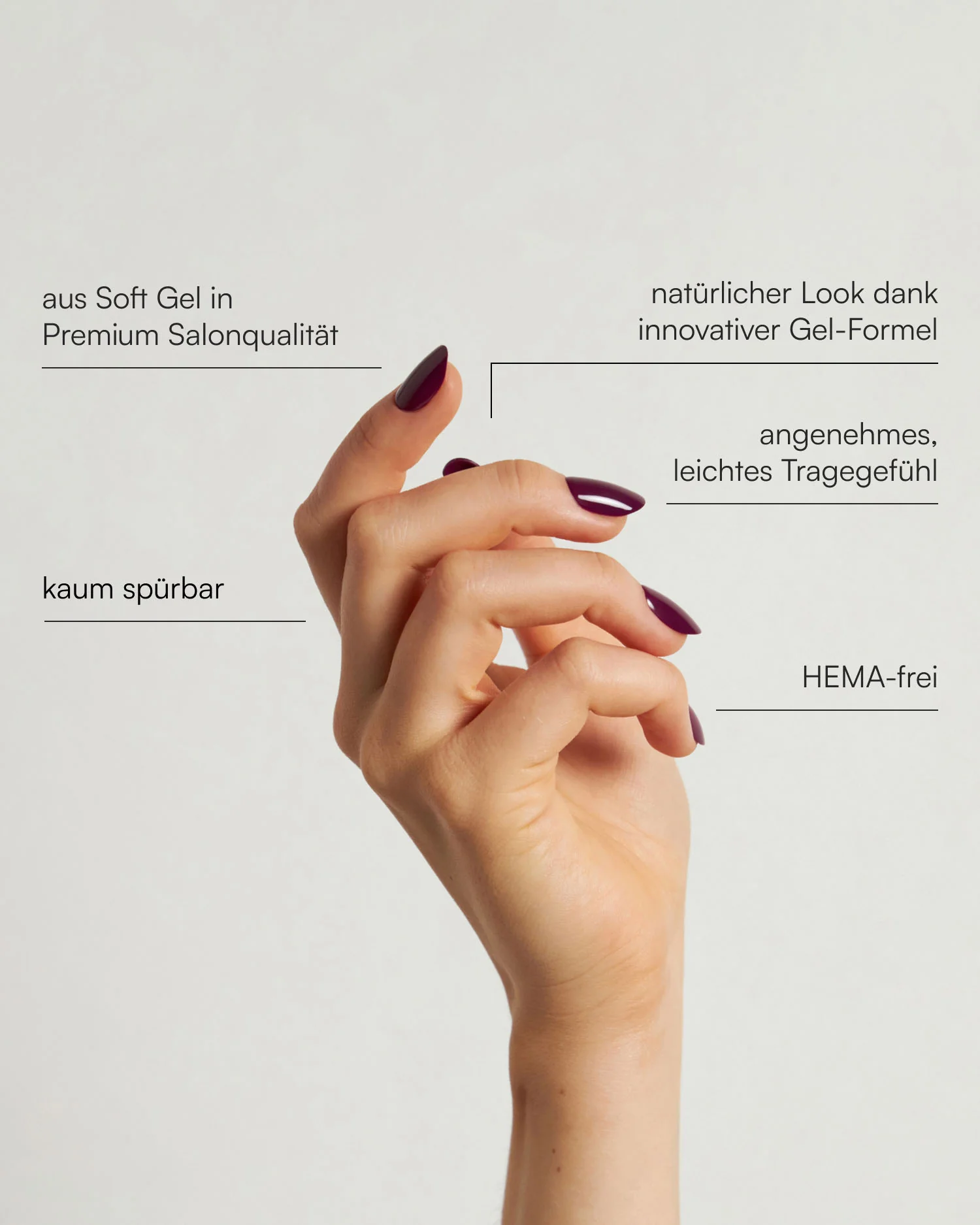 Into You Medium Round Soft Gel Press Ons - Image 3