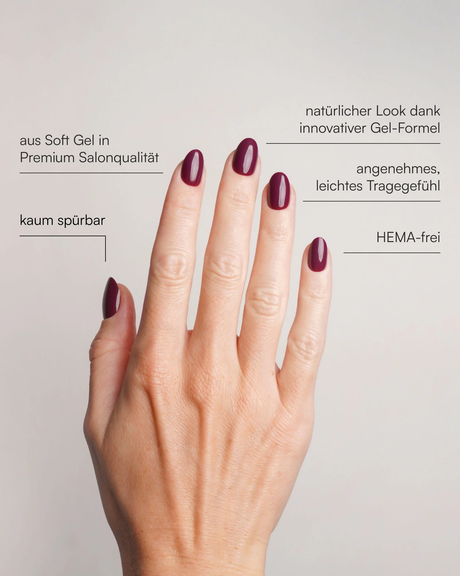 Into You Short Round Soft Gel Press Ons - Image 3