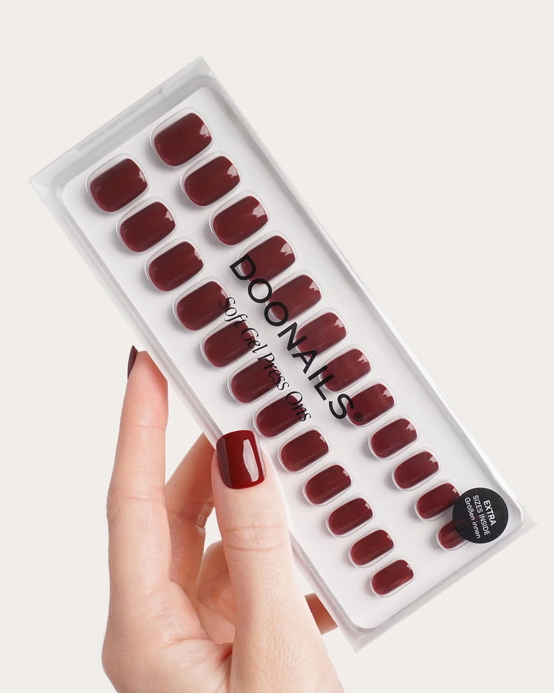 Love Paris Extra Short Square Soft Gel Press Ons - Image 3