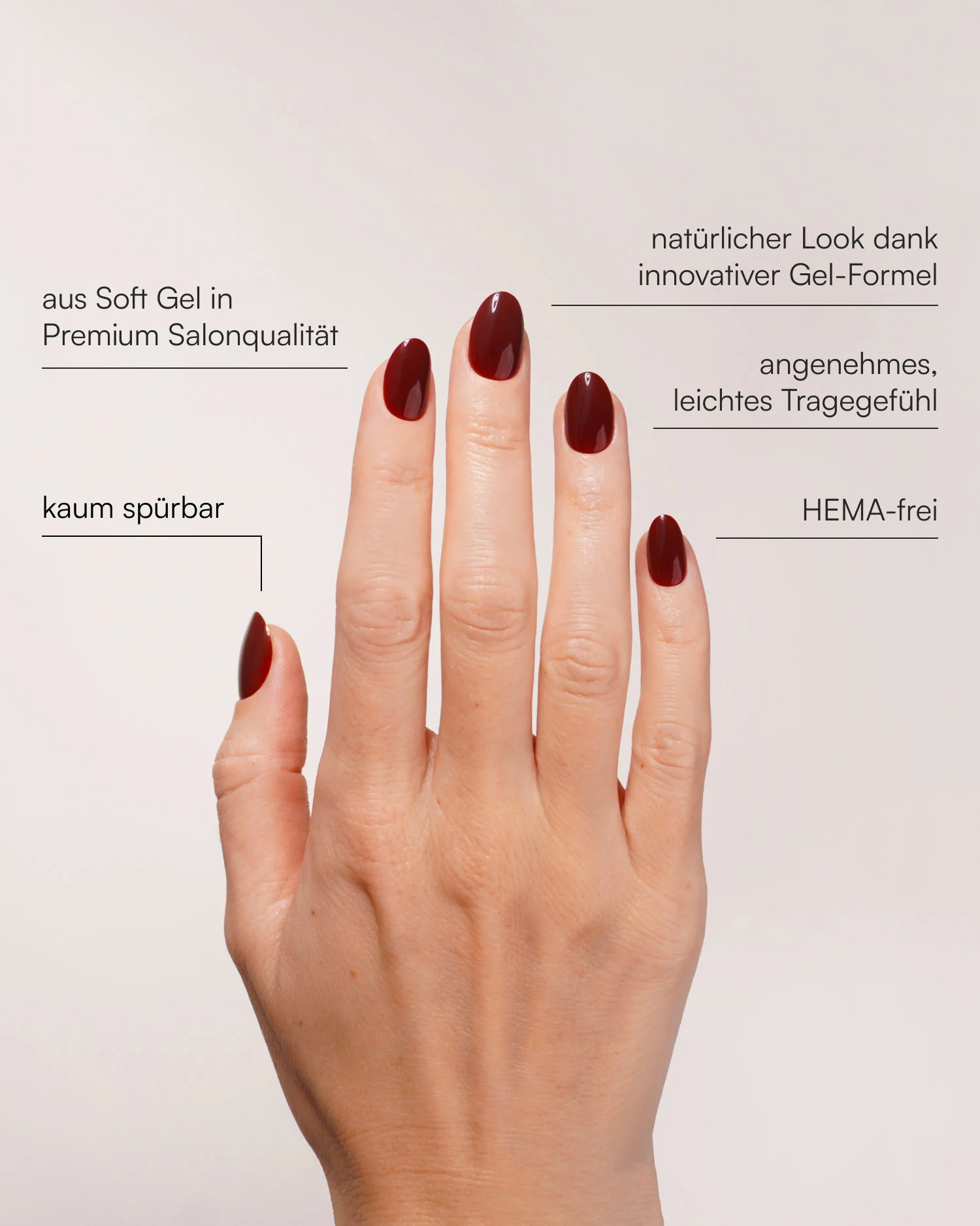 Love Paris Short Round Soft Gel Press Ons - Image 3
