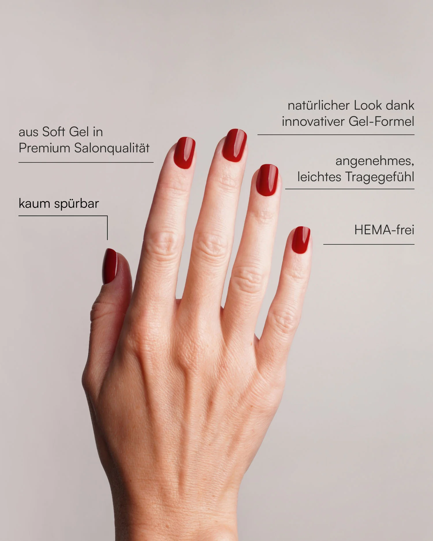 Mon Cheri Extra Short Square Soft Gel Press Ons - Image 3