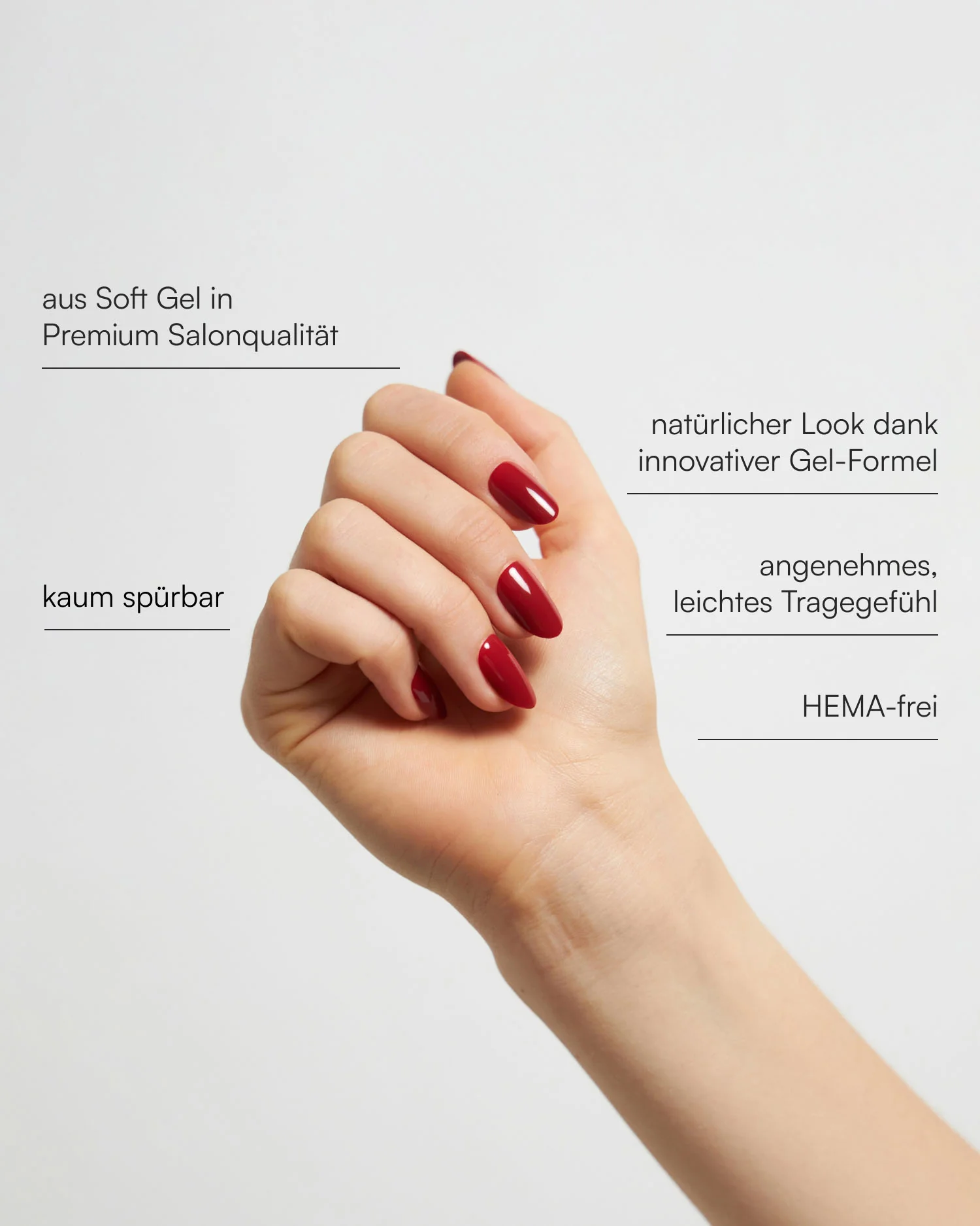 Mon Cheri Medium Round Soft Gel Press Ons - Image 3