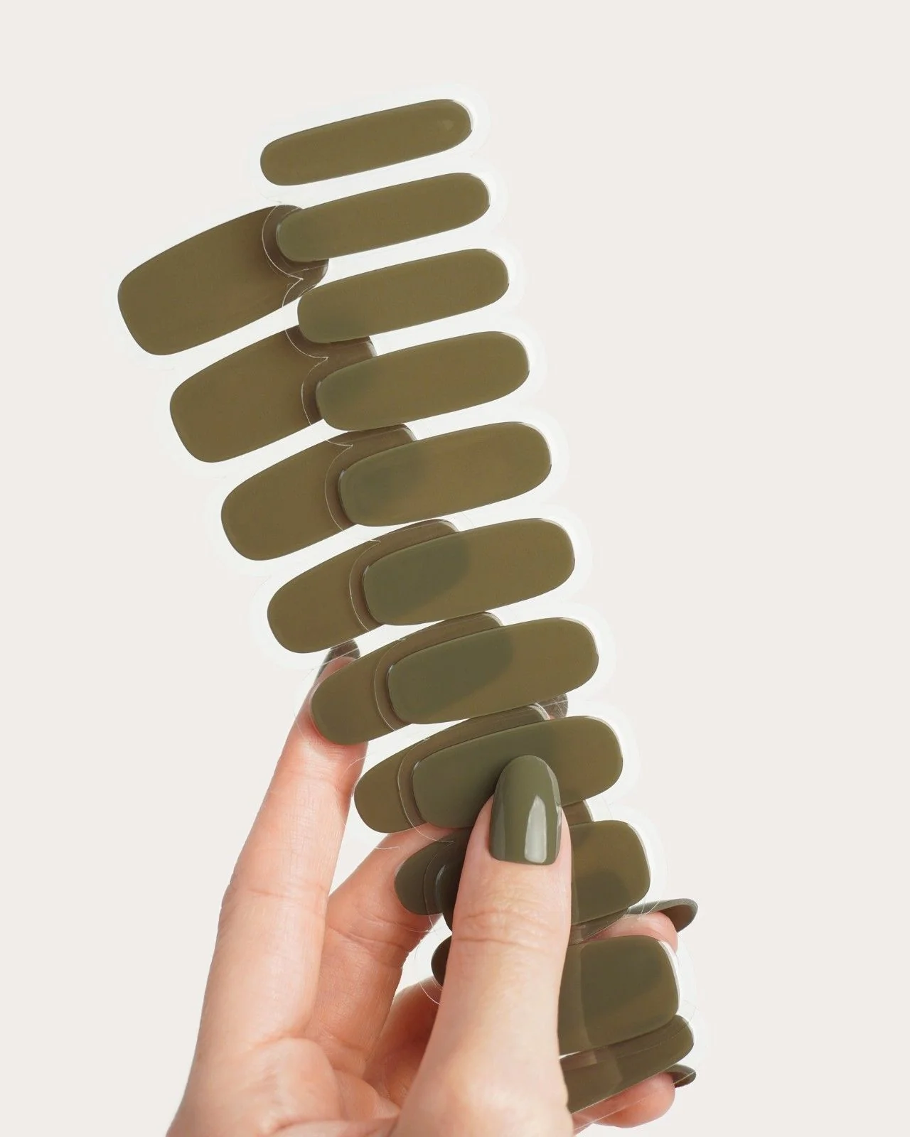 Moss Green Gel Strips - Image 5