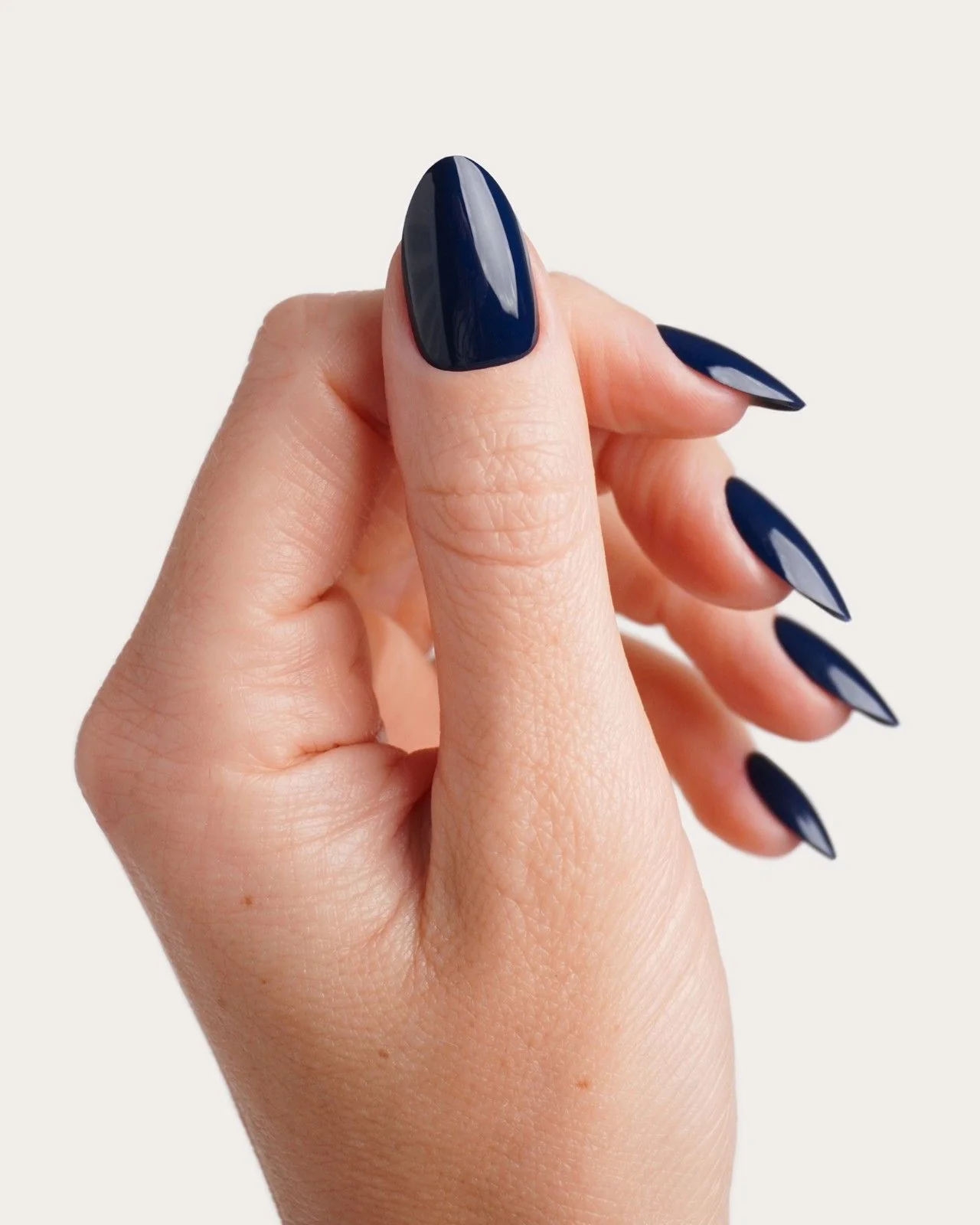 Ocean Short Almond Soft Gel Press Ons - Image 4