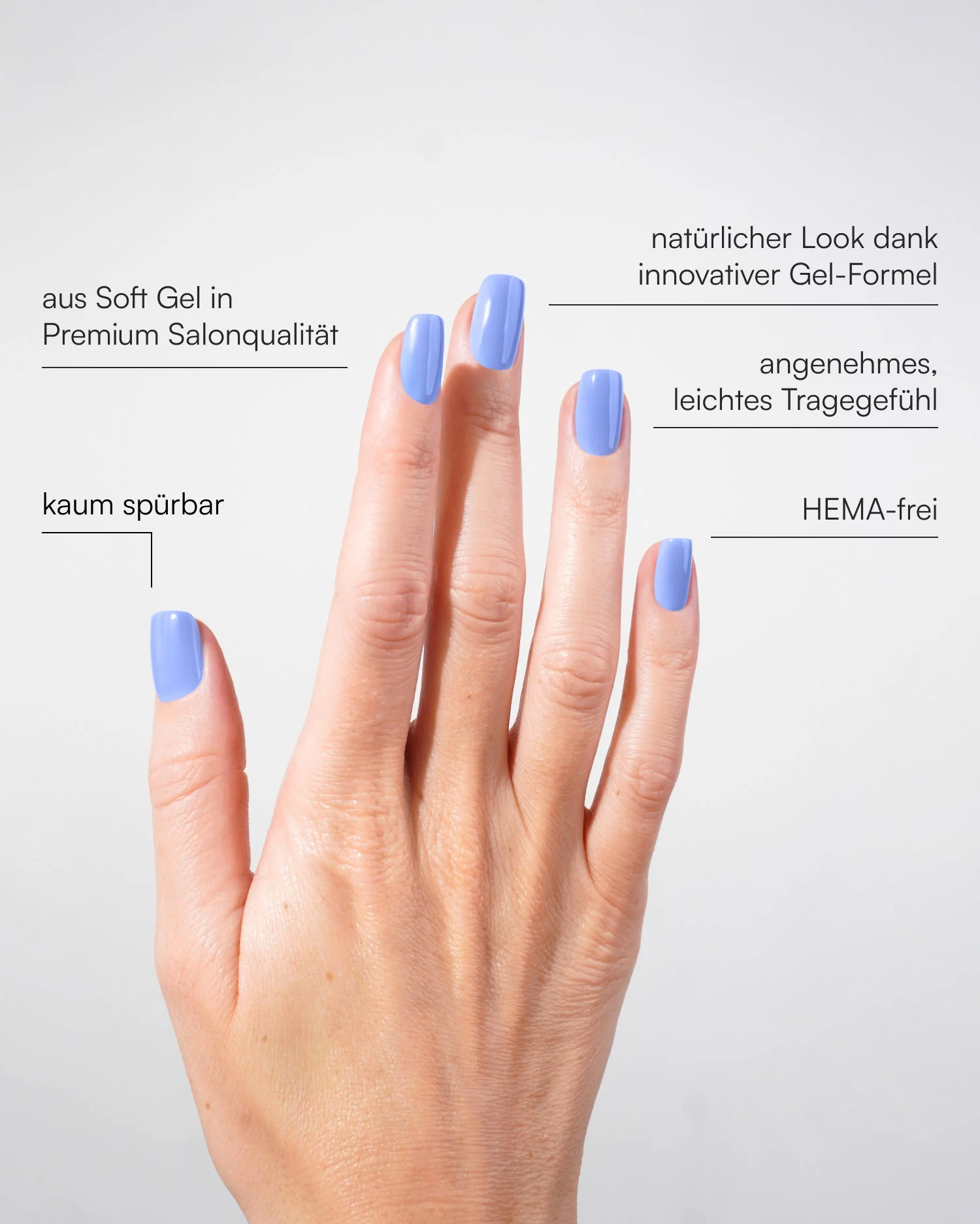 Paradise Short Square Soft Gel Press Ons - Image 3