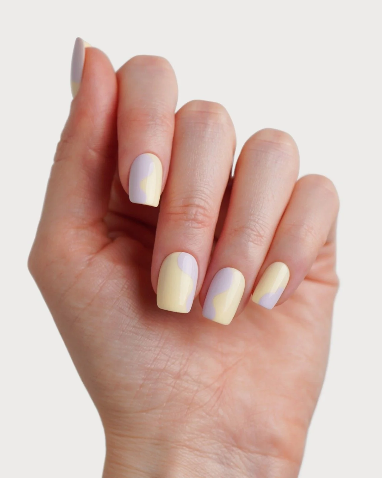 Limited Edition Pastel Pop Short Square Soft Gel Press Ons - Image 4