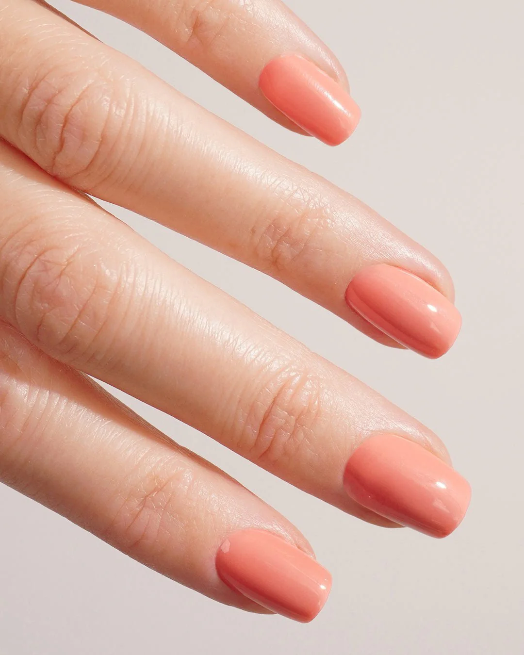 Peach Please Short Square Soft Gel Press Ons - Image 2