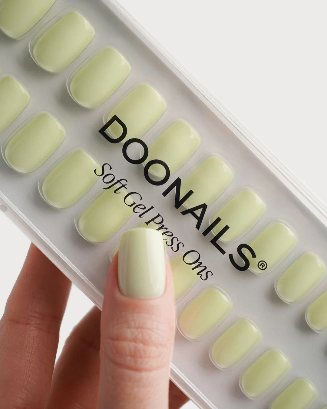 Pistachio Short Square Soft Gel Press Ons - Image 5