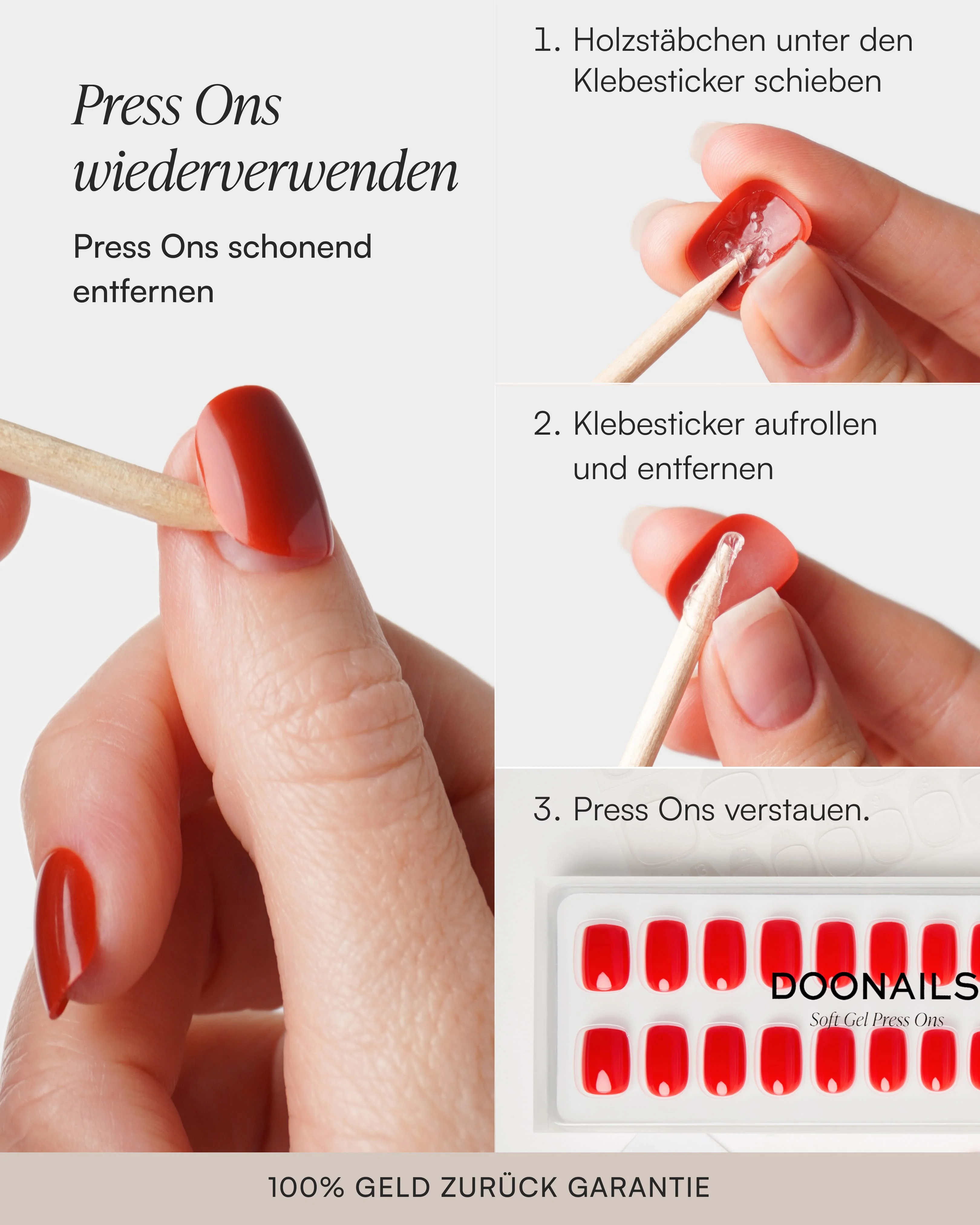 Mix & Match Nachfüll Bundle - Soft Gel Press Ons - Image 9