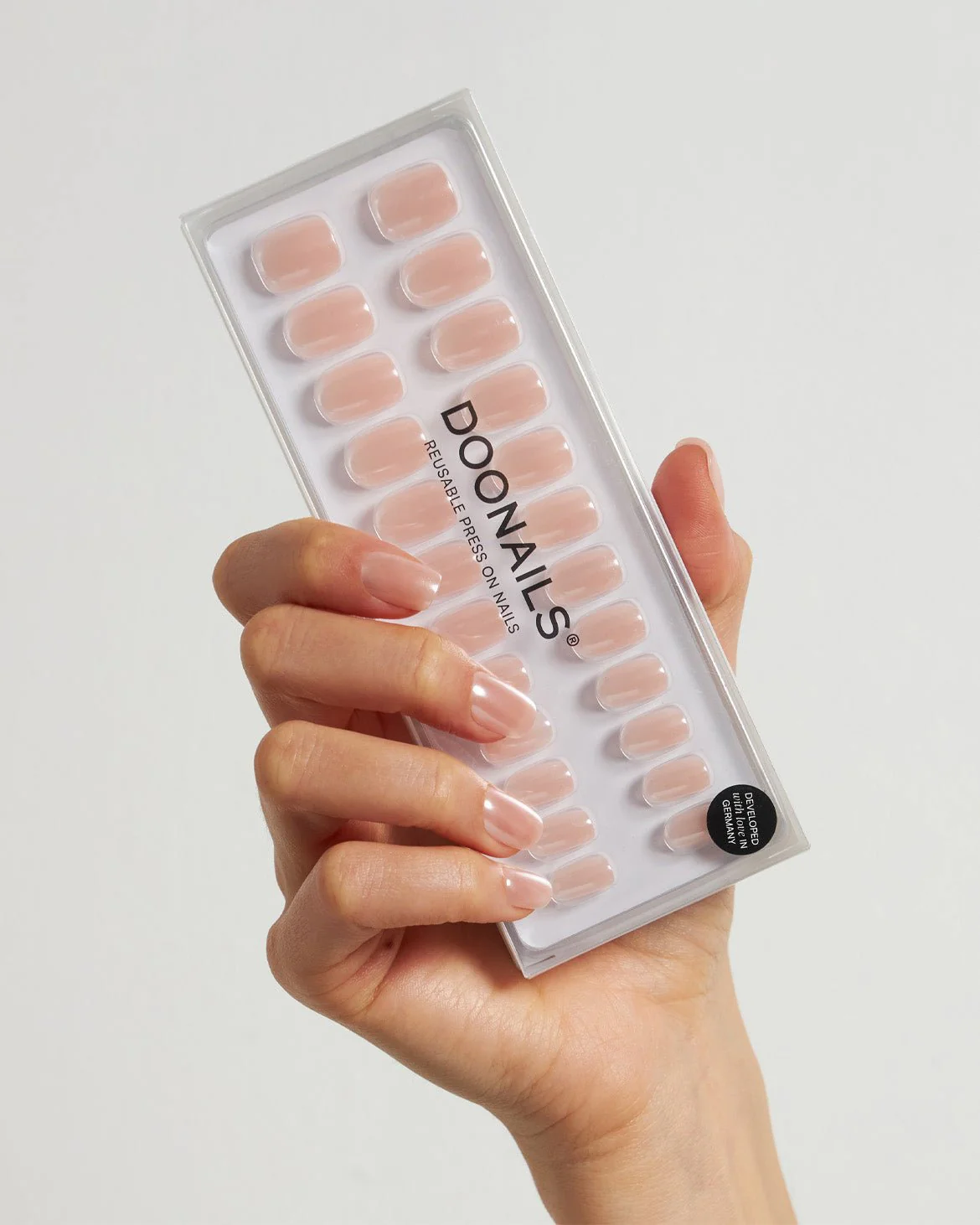Prosecco Short Square Soft Gel Press Ons - Image 4