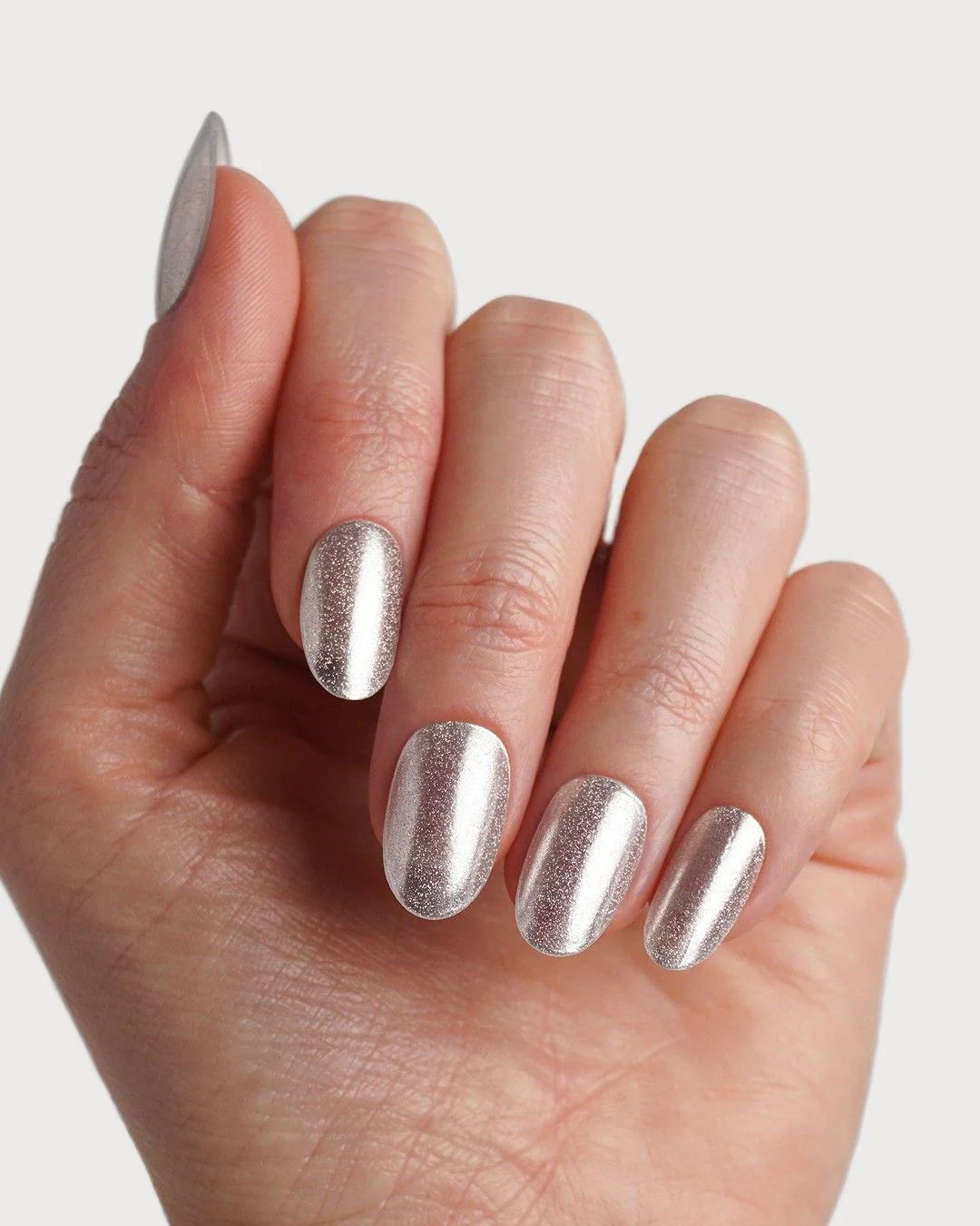 Silver Cat Eye Gel Strips - Image 4