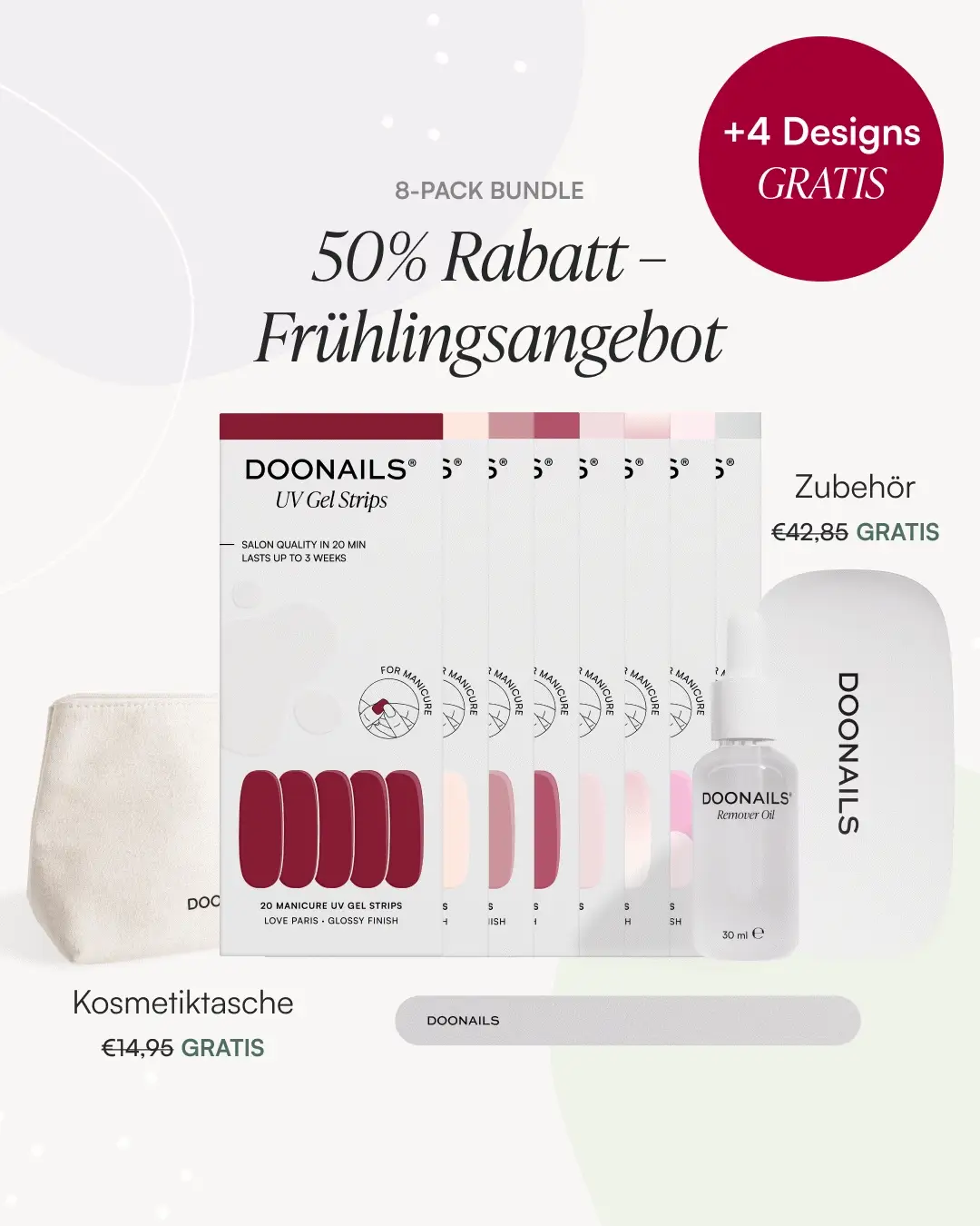 Frühlings Starter Set - Gel Strips - Image 15