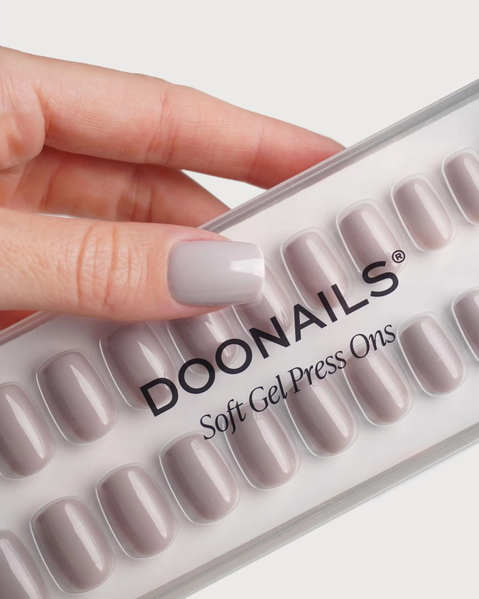 Stone Short Square Soft Gel Press Ons - Image 5