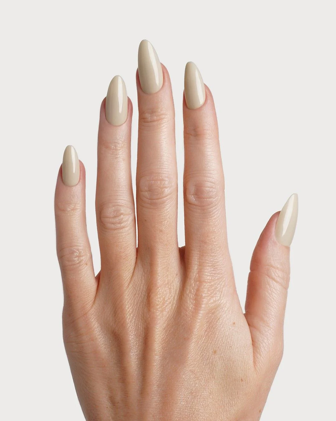 Vanilla Medium Almond Soft Gel Press Ons - Image 4