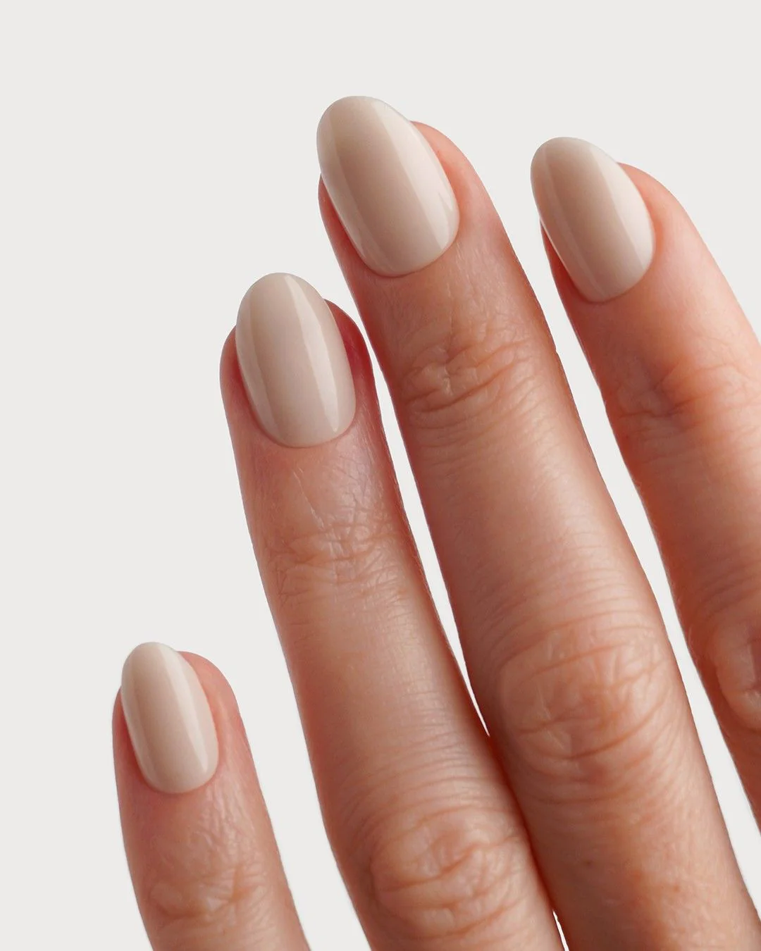Vanilla Short Round Soft Gel Press Ons - Image 2