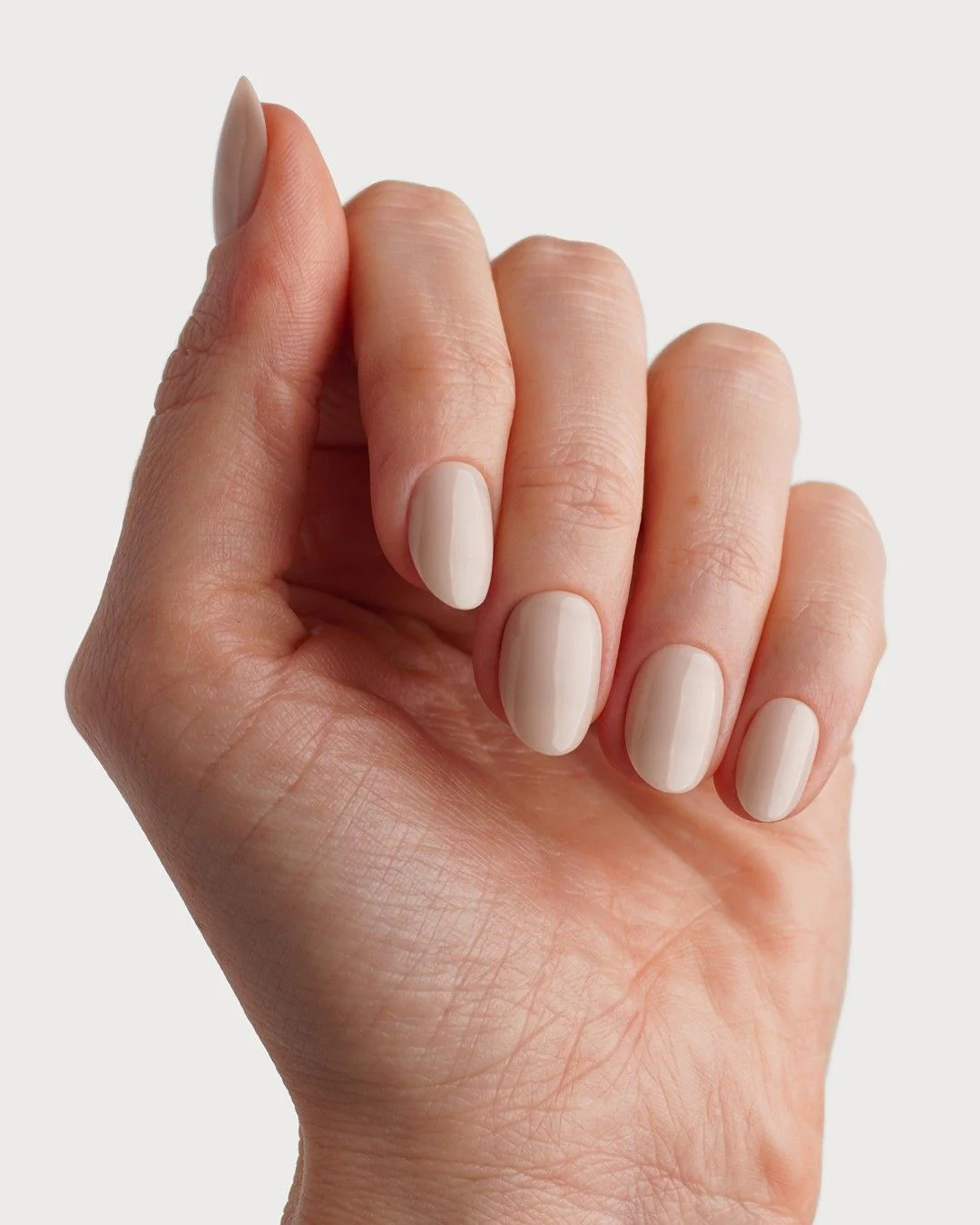 Vanilla Short Round Soft Gel Press Ons - Image 4